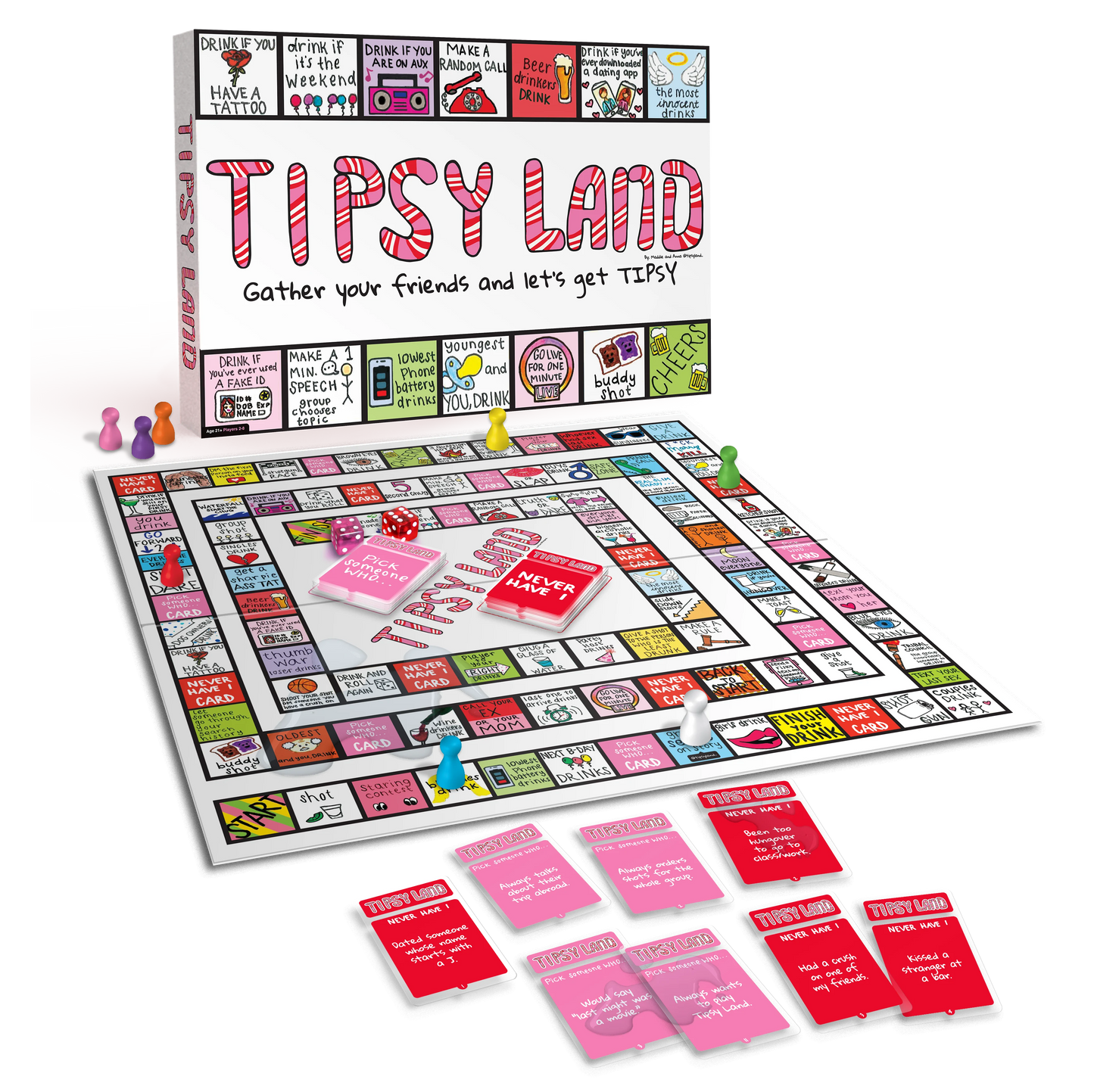 Tipsy Land Game