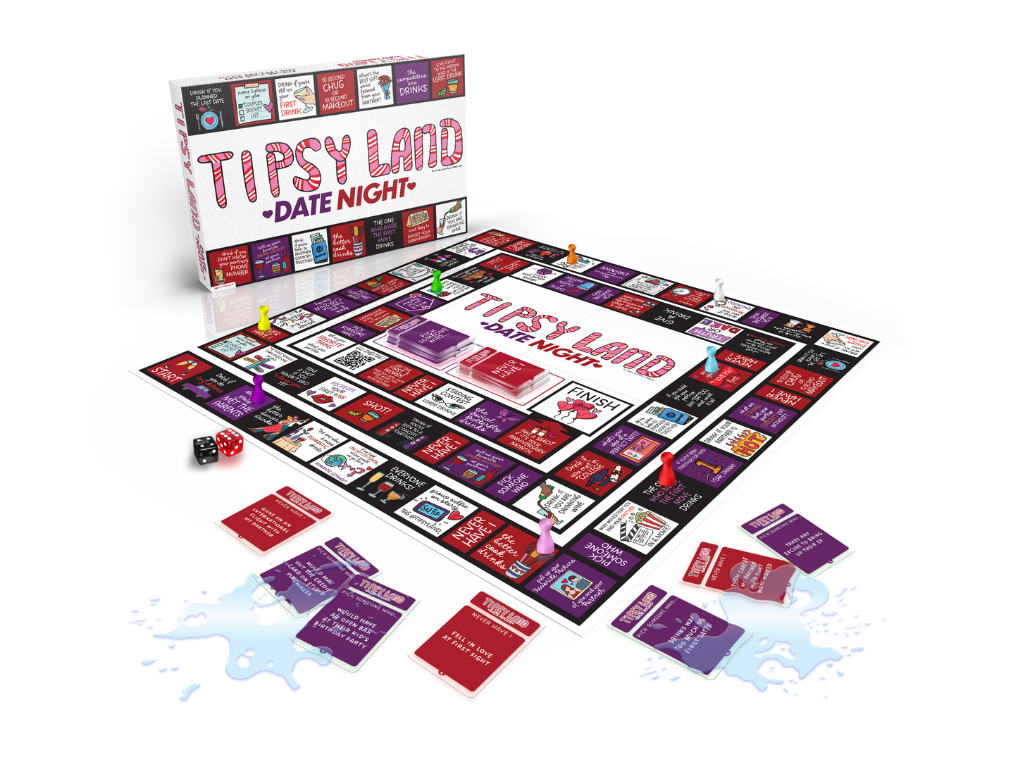 Tipsy Land 'Date Night' Game