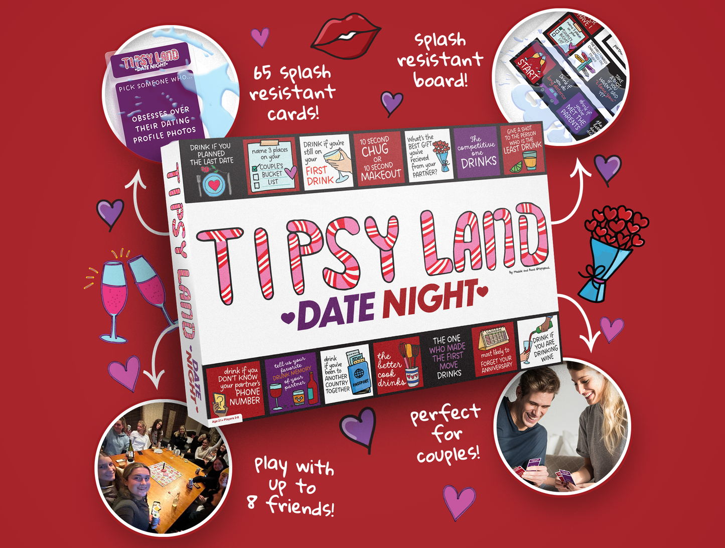 Tipsy Land 'Date Night' Game